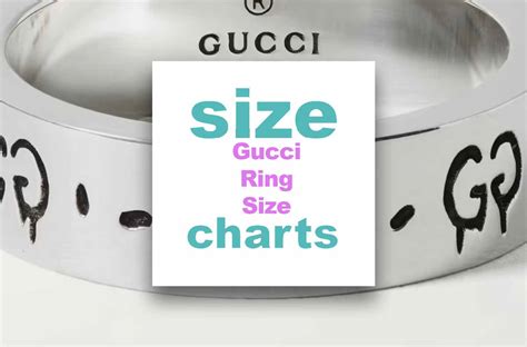 gucci ring size r|Gucci jewelry size chart.